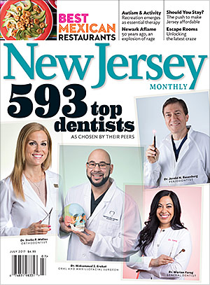 2017 New Jersey Monthly Top Dentist